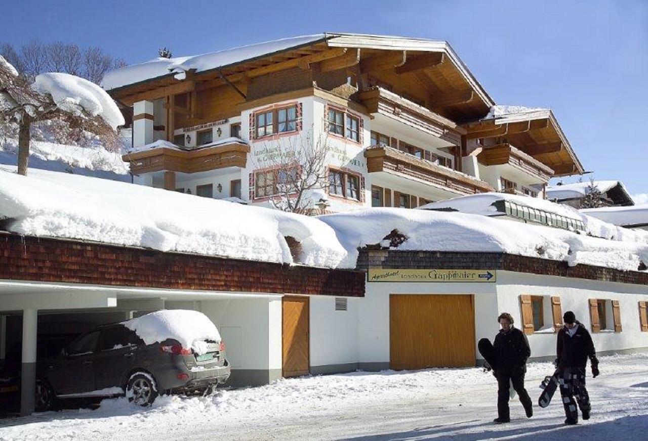 Ferienwohnung Landhaus Gappmaier Saalbach Exterior foto